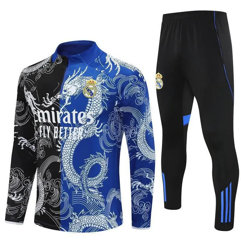 Real Madrid Training Set Blue Multicolor Activewear - 18