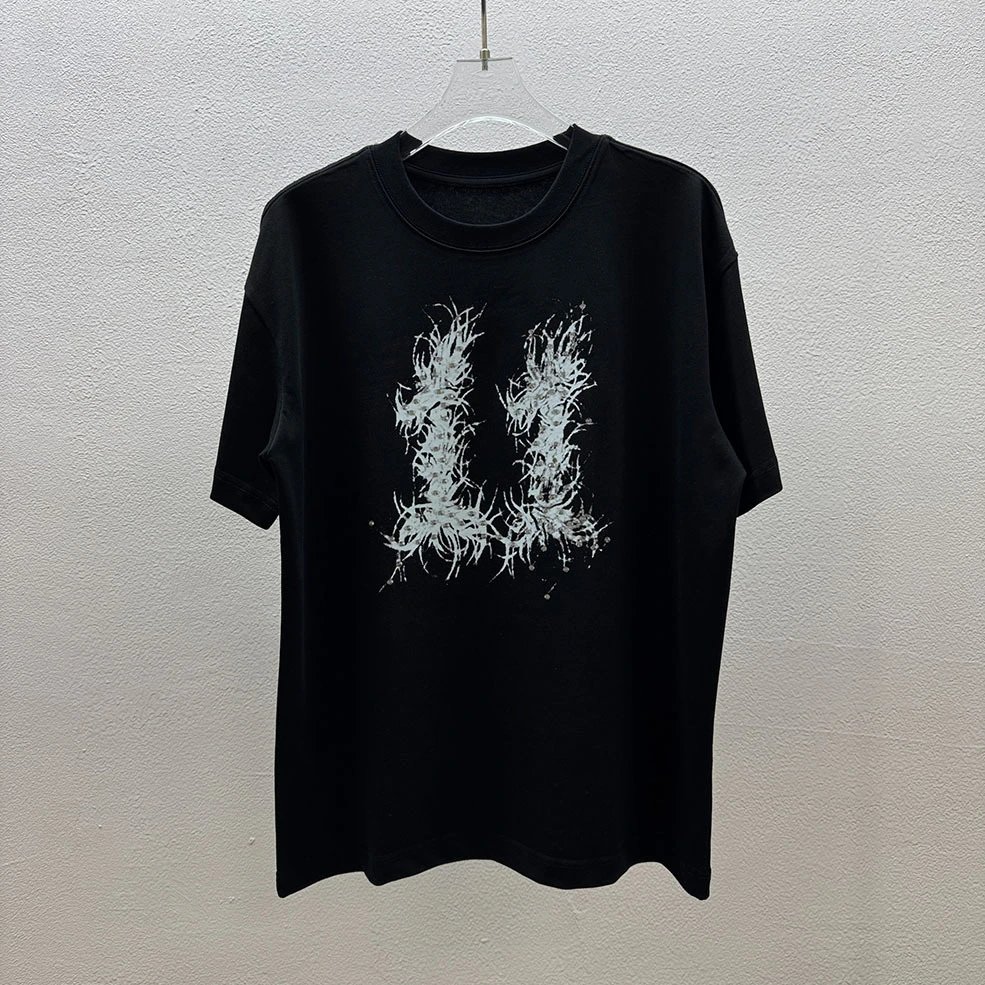 Design WE11DONE Axolotl Graphic White T-Shirt T-Shirts - 22