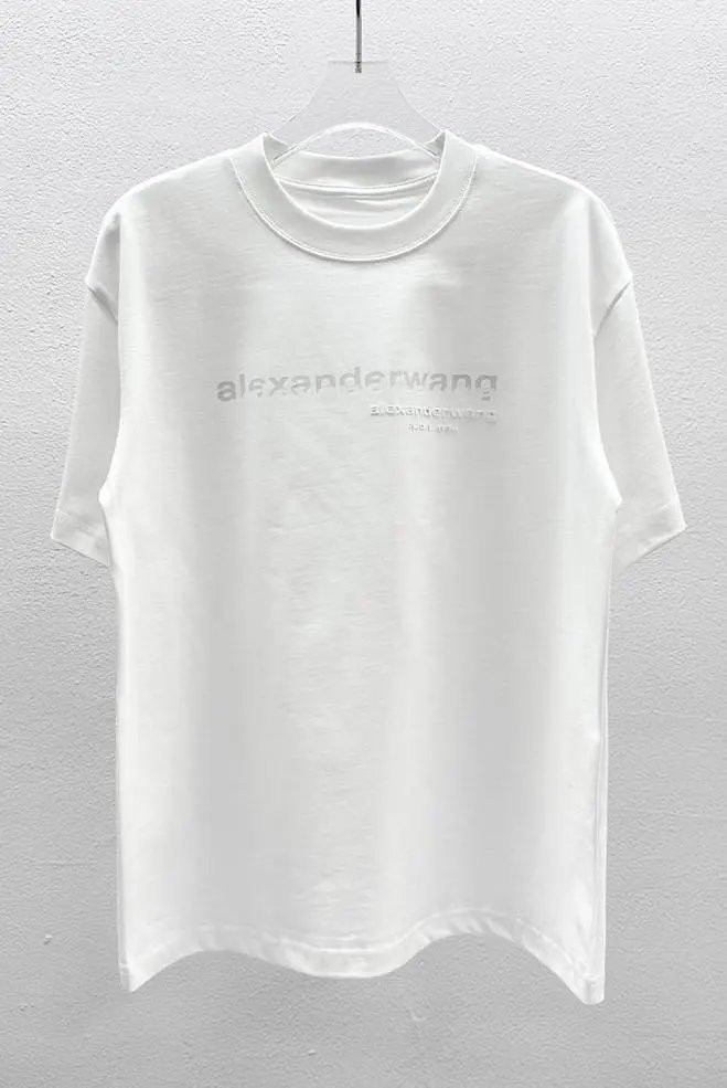 Alexander Wang Logo Neckband T-Shirt Black - 29