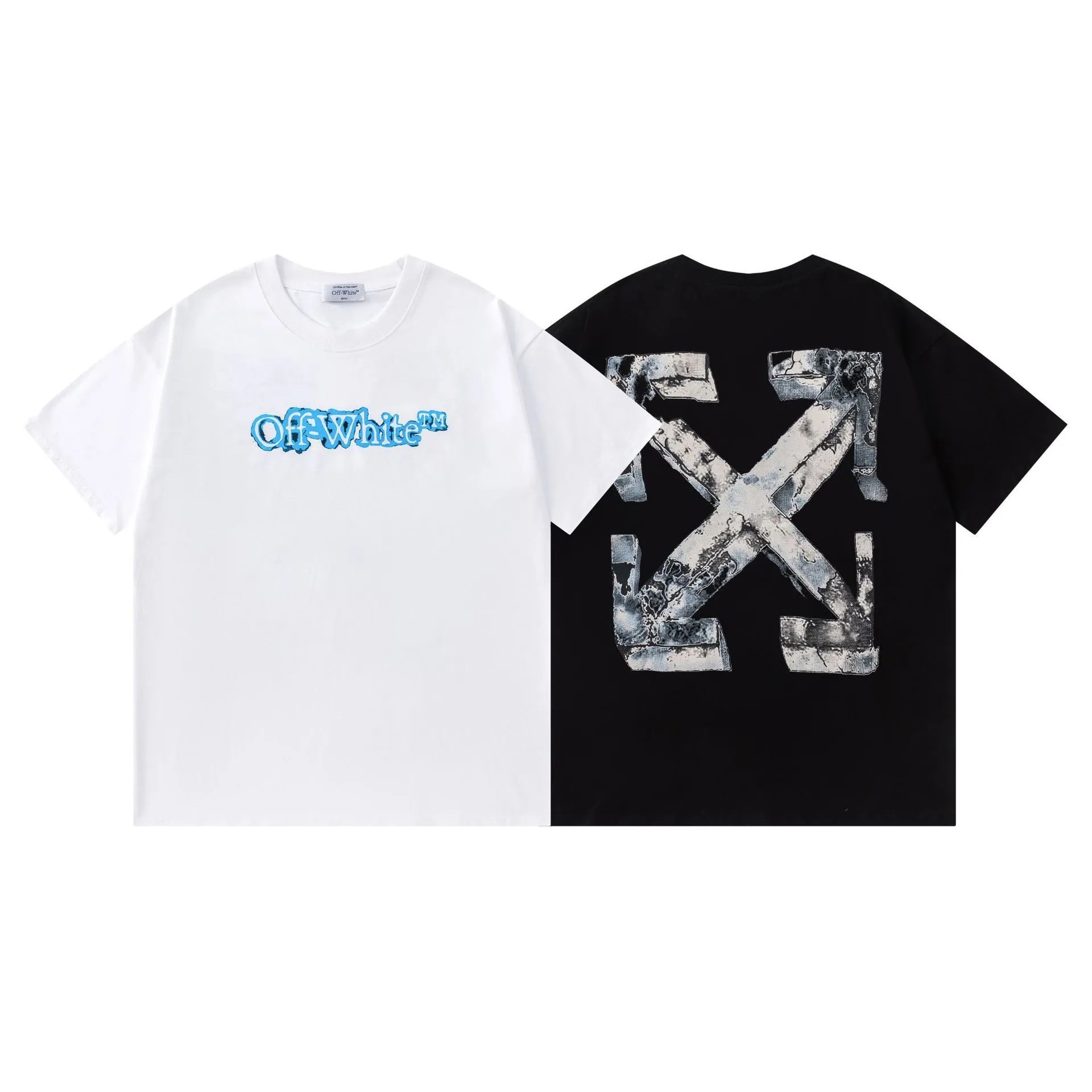 Off-White x Manioca Studio Arrow Graphic White T-Shirt - 28