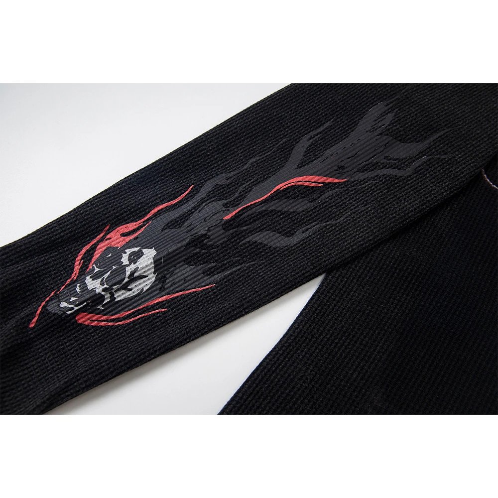 Hellstar Skull Balaclava Thermal Long Sleeve Top Beige Sweater - 26