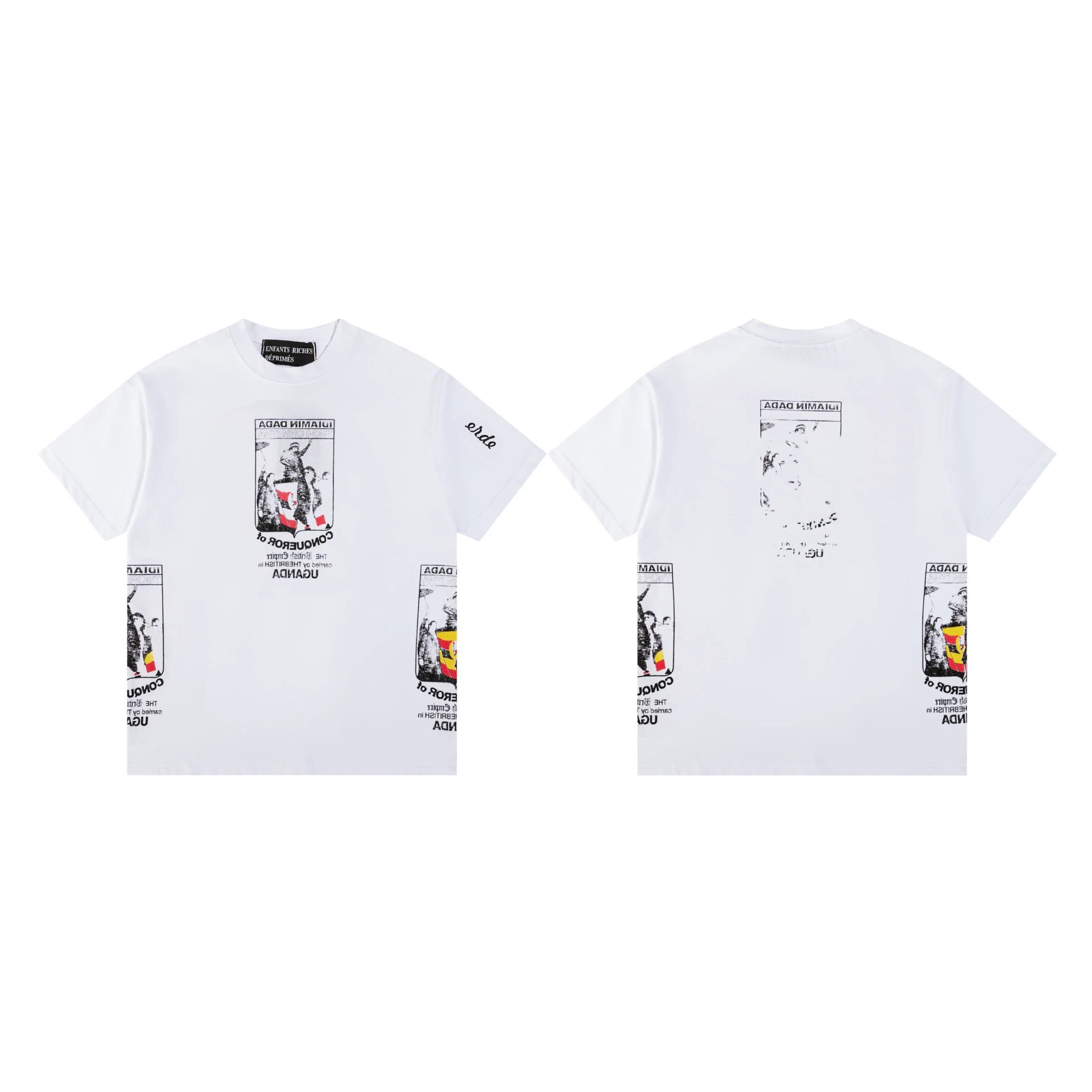 Enfants Riches Déprimés Graphic Print Black T-Shirt - 16