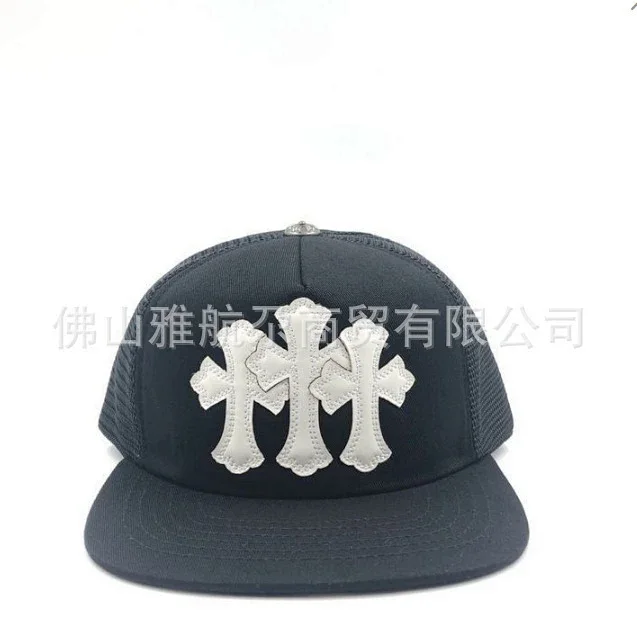 Chrome Hearts Hats Baseball Cap with Embroidered Cross Motif product detail image 3