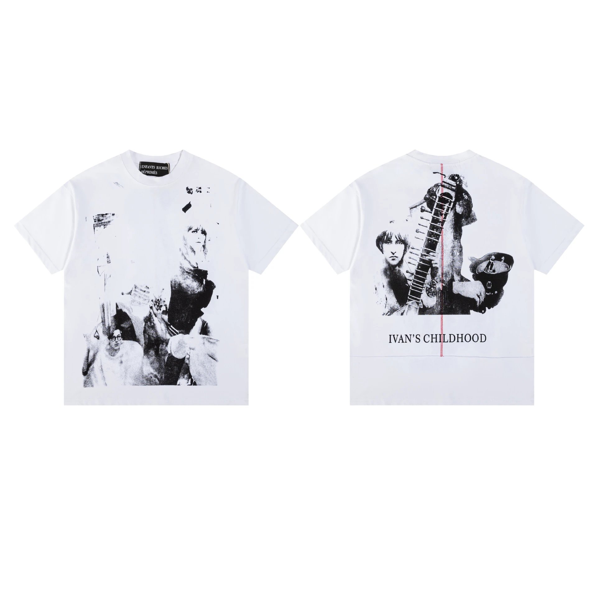 Enfants Riches Déprimés Graphic Print Black T-Shirt - 25