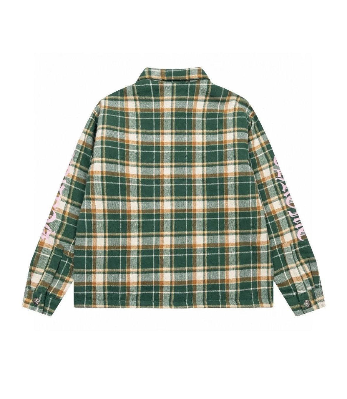 Supreme Plaid Shirt Orange Blue Multicolor Shirt - 16