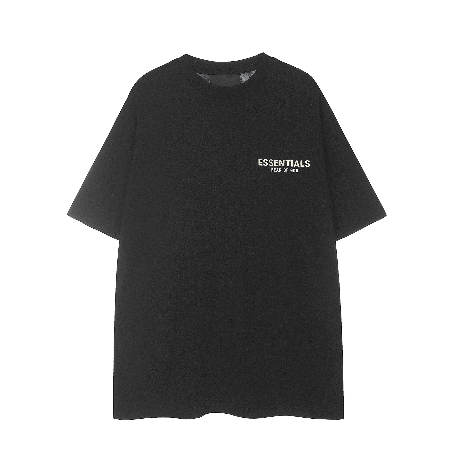 Fear of God Essentials Black Logo T-Shirt and Shorts Set - 9