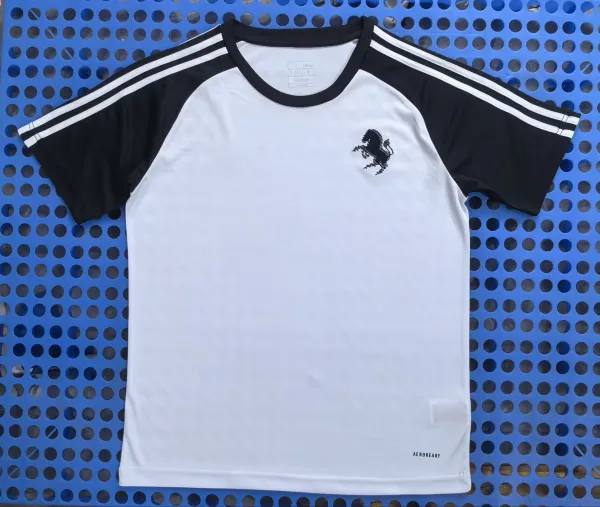 Adidas x Ferrari Aeroready Raglan T-Shirt White / Black - 1