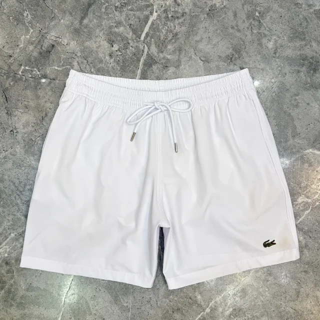 Lacoste Shorts L018 crocodile-print drawstring product detail image 3