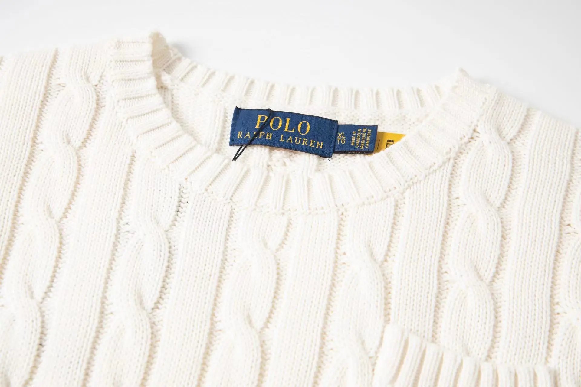 Polo Ralph Lauren Cable Knit Short-Sleeve Sweater Purple - 5