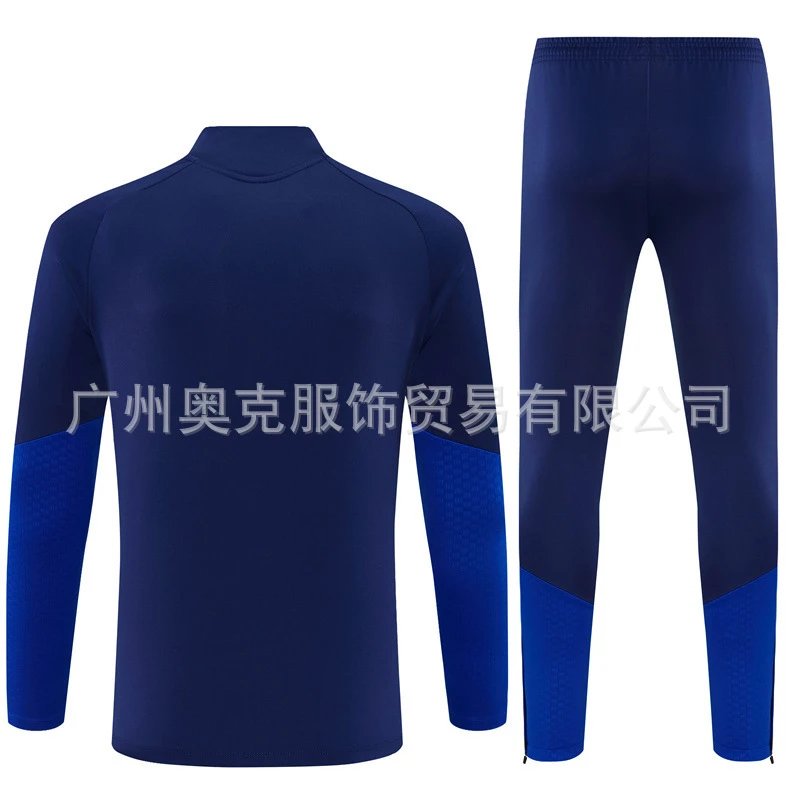 Adidas Colombia National Team Training Set Navy Blue Yellow Red Tracksuit - 6