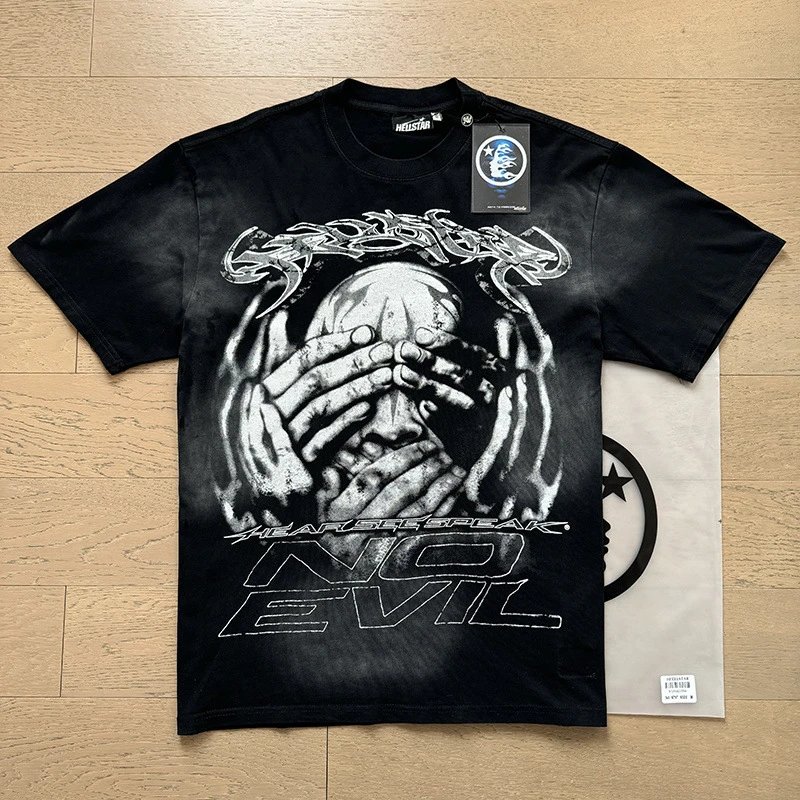 Hellstar Graphic Logo White T-Shirt - 3