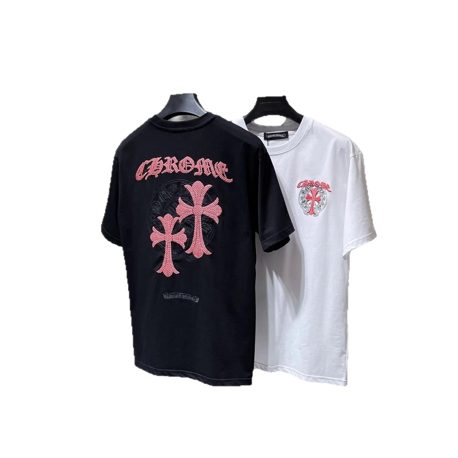 Chrome Hearts T-Shirts Embroidered cross graphic image 5