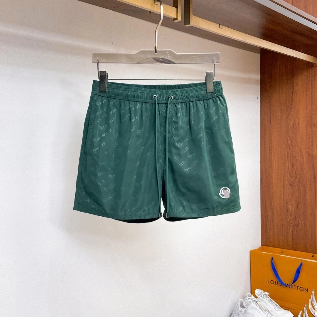 Moncler Logo-Print Swim Shorts Black - 6