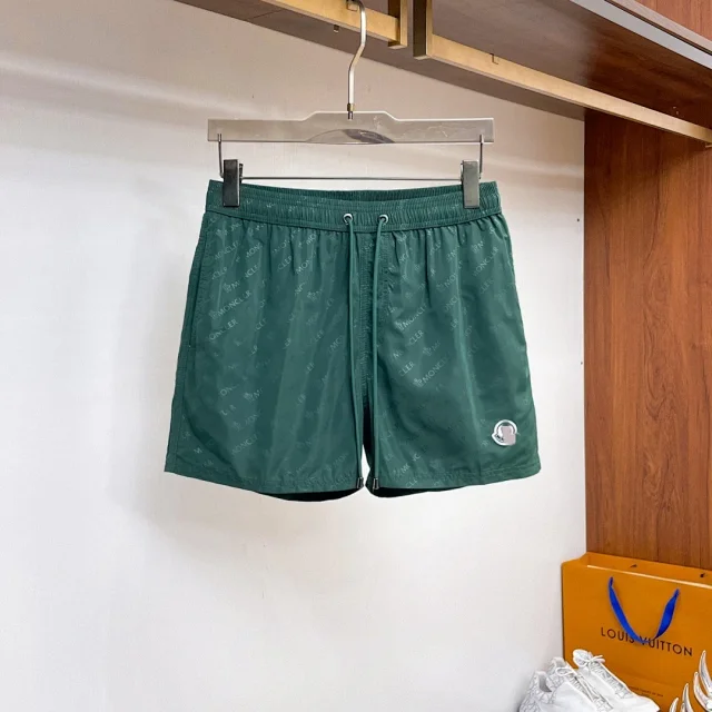 Moncler Shorts M242 logo-print drawstring product detail image 6