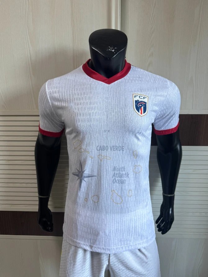 Design FCF Cabo Verde National Team Home Jersey Blue Jersey - 28