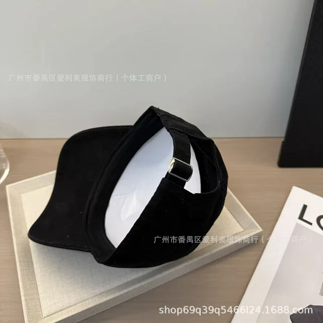 Unbranded Hats Washed cotton baseball cap with embroidered linked-circle motif product detail image 9