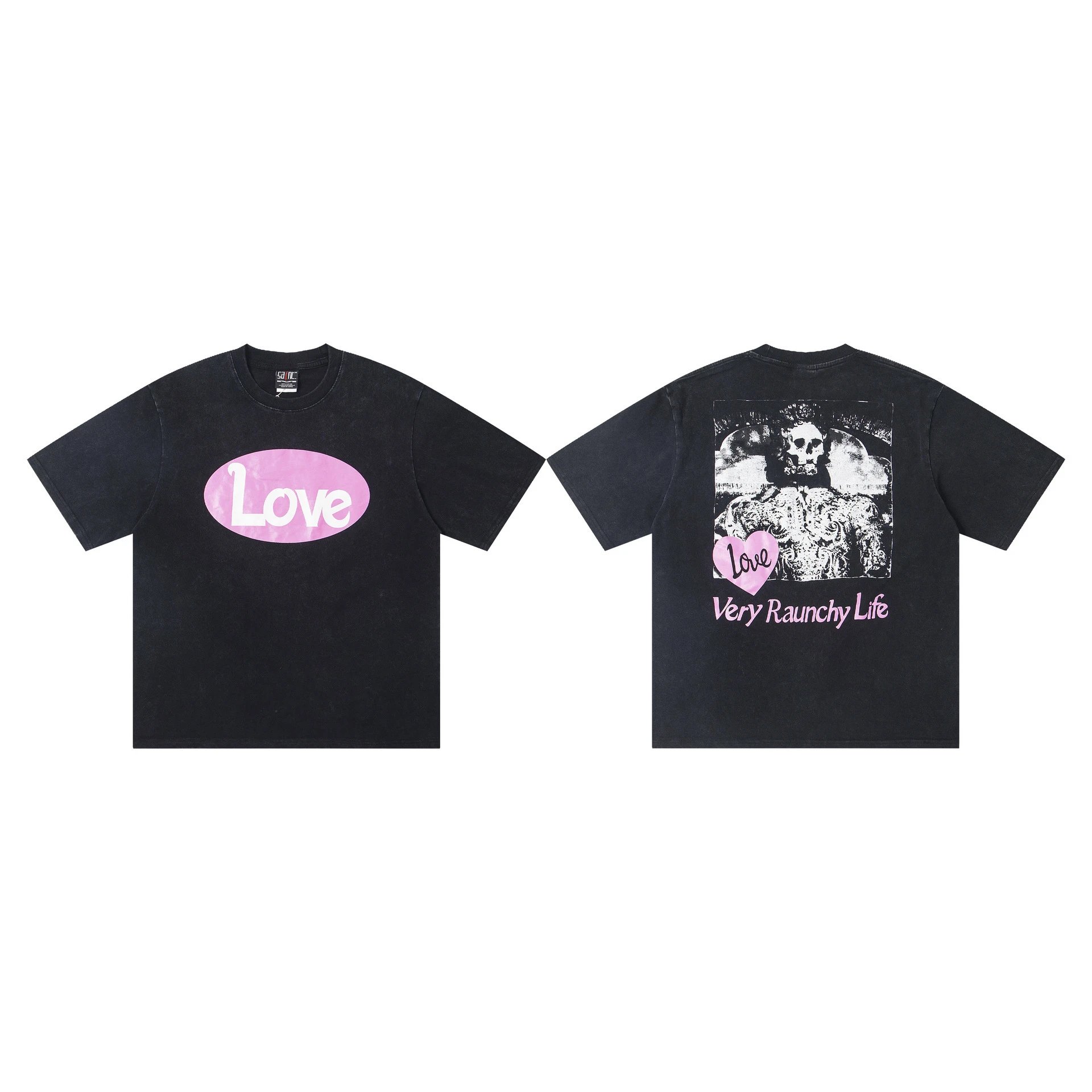 Design Saint x Friends TV Show Graphic Print White T-Shirt T-Shirts - 4