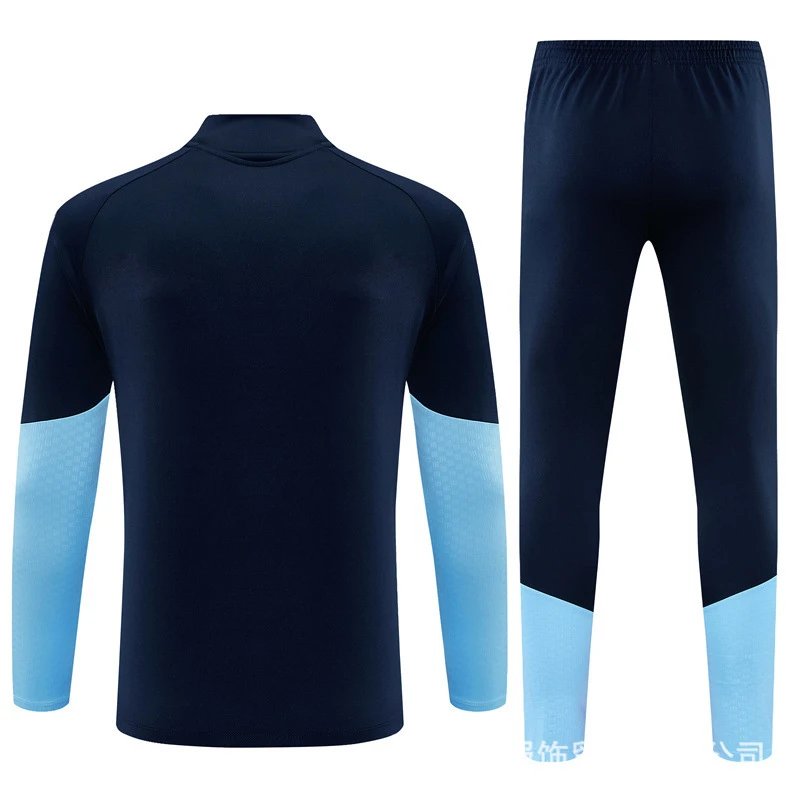 Adidas Argentina National Team Training Set Navy and Light Blue Tracksuit - 6