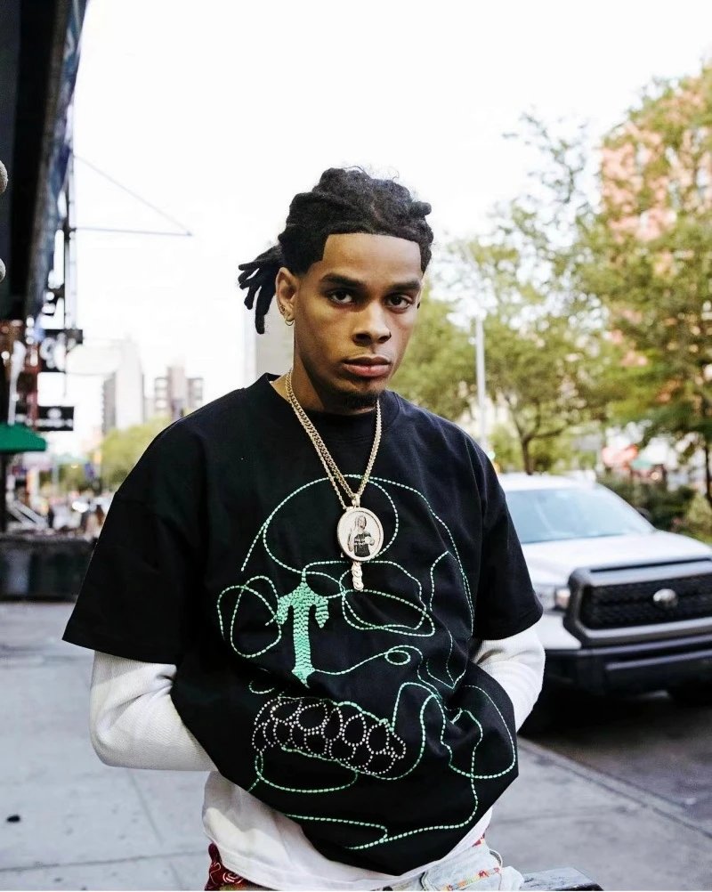 Trapstar Traphouse T-1 Logo Graphic Black T-Shirt T-Shirts - 7