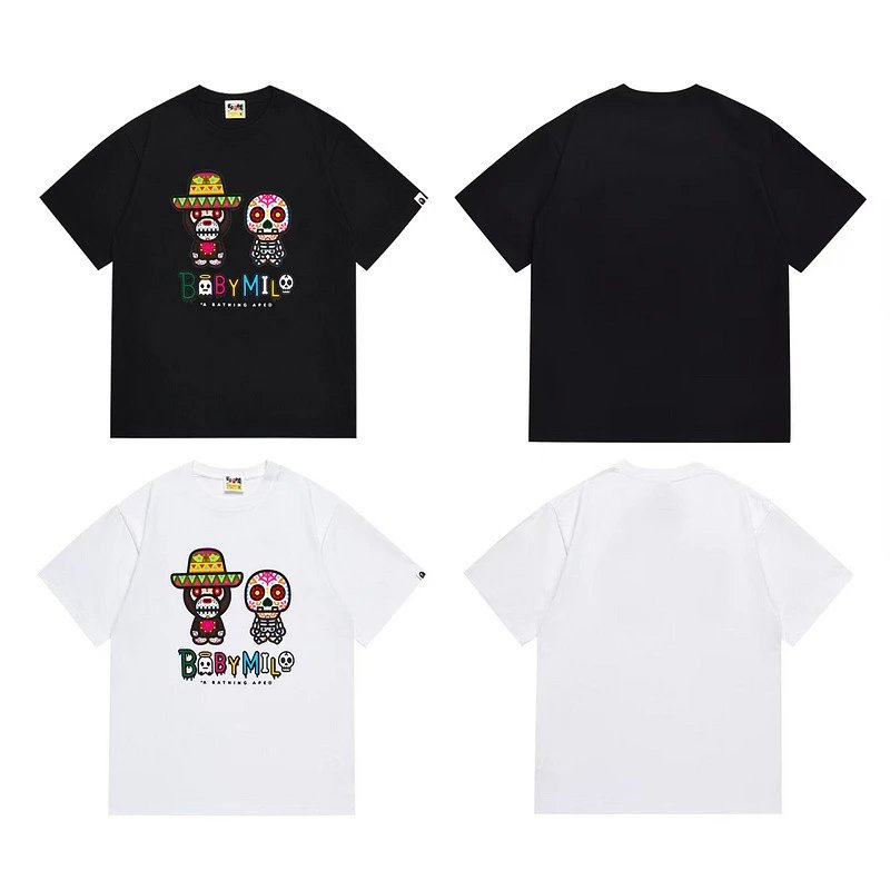 A Bathing Ape Classic Ape Head White T-Shirt - 15