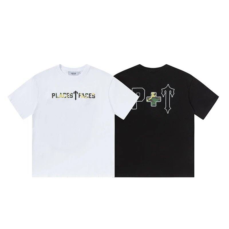 Trapstar Traphouse T-1 Logo Graphic Black T-Shirt T-Shirts - 10