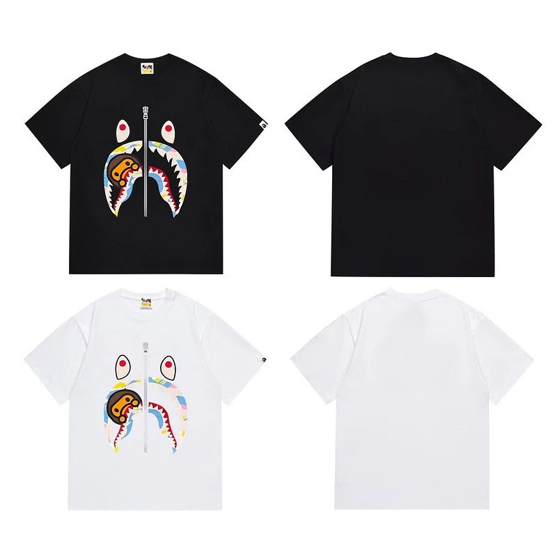 A Bathing Ape Classic Ape Head White T-Shirt - 19