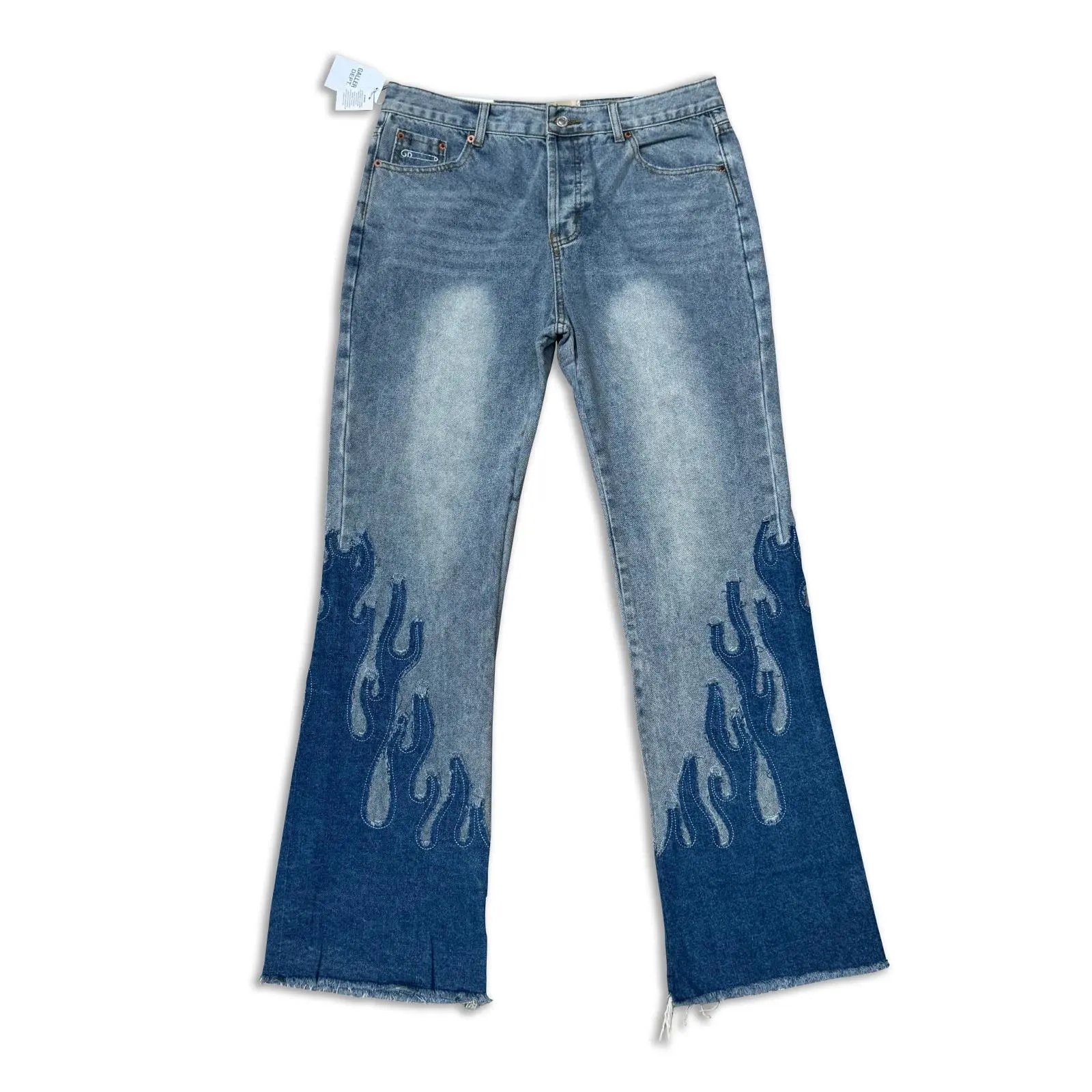 Gallery Dept. Jeans Distressed patchwork and paint-splatter designs — G88