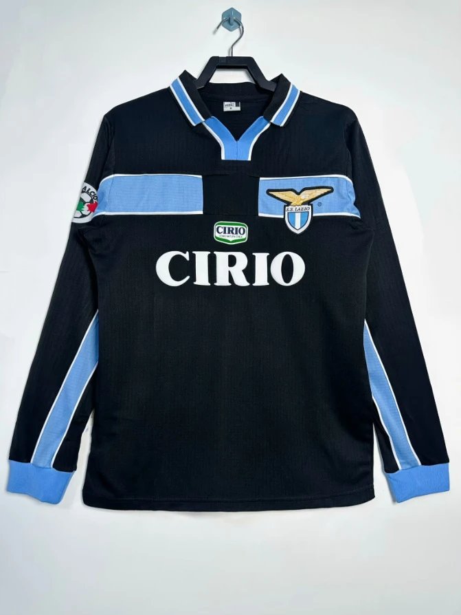 Umbro Inter Milan 1997-98 Away Jersey Purple Striped Long Sleeve Football Shirt - 26