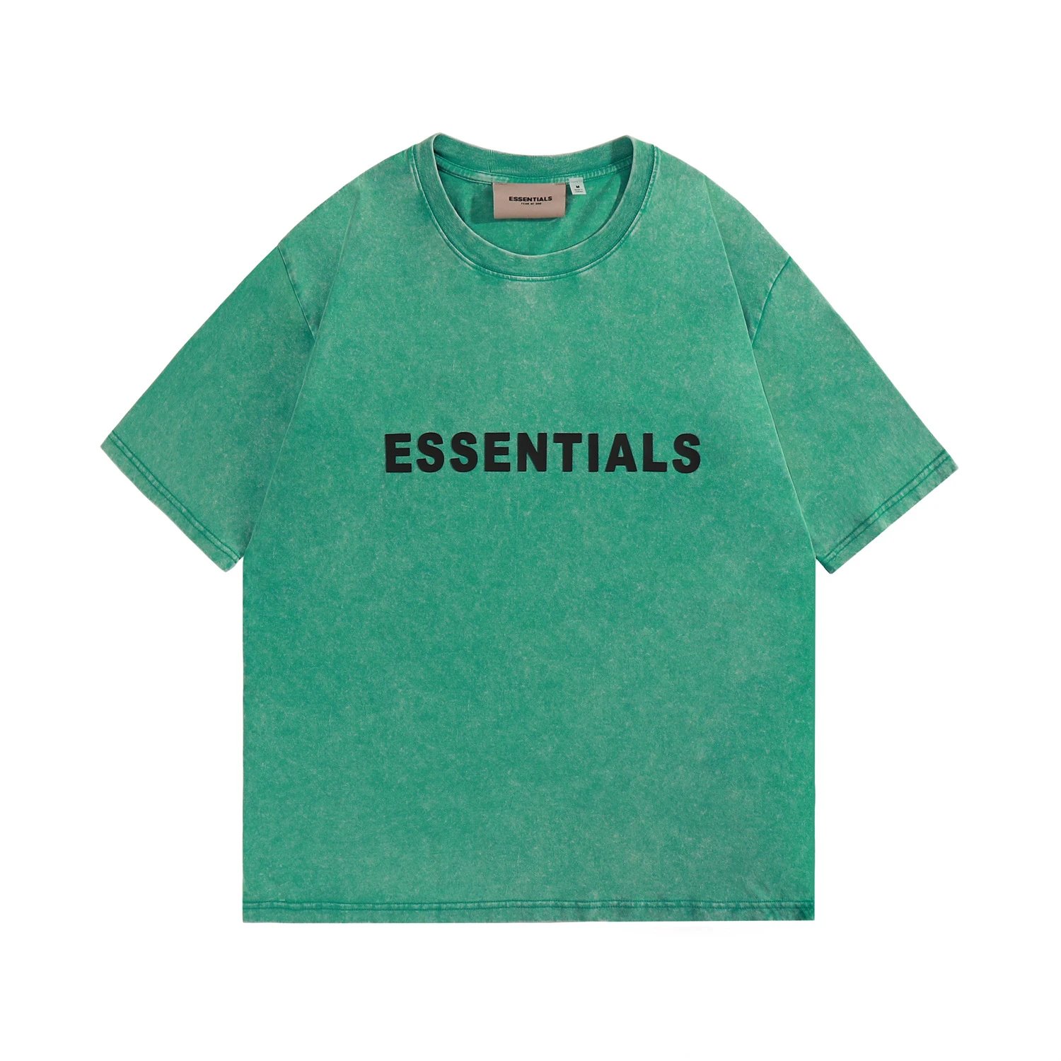 Fear of God Essentials Acid Wash Pink T-Shirt - 8