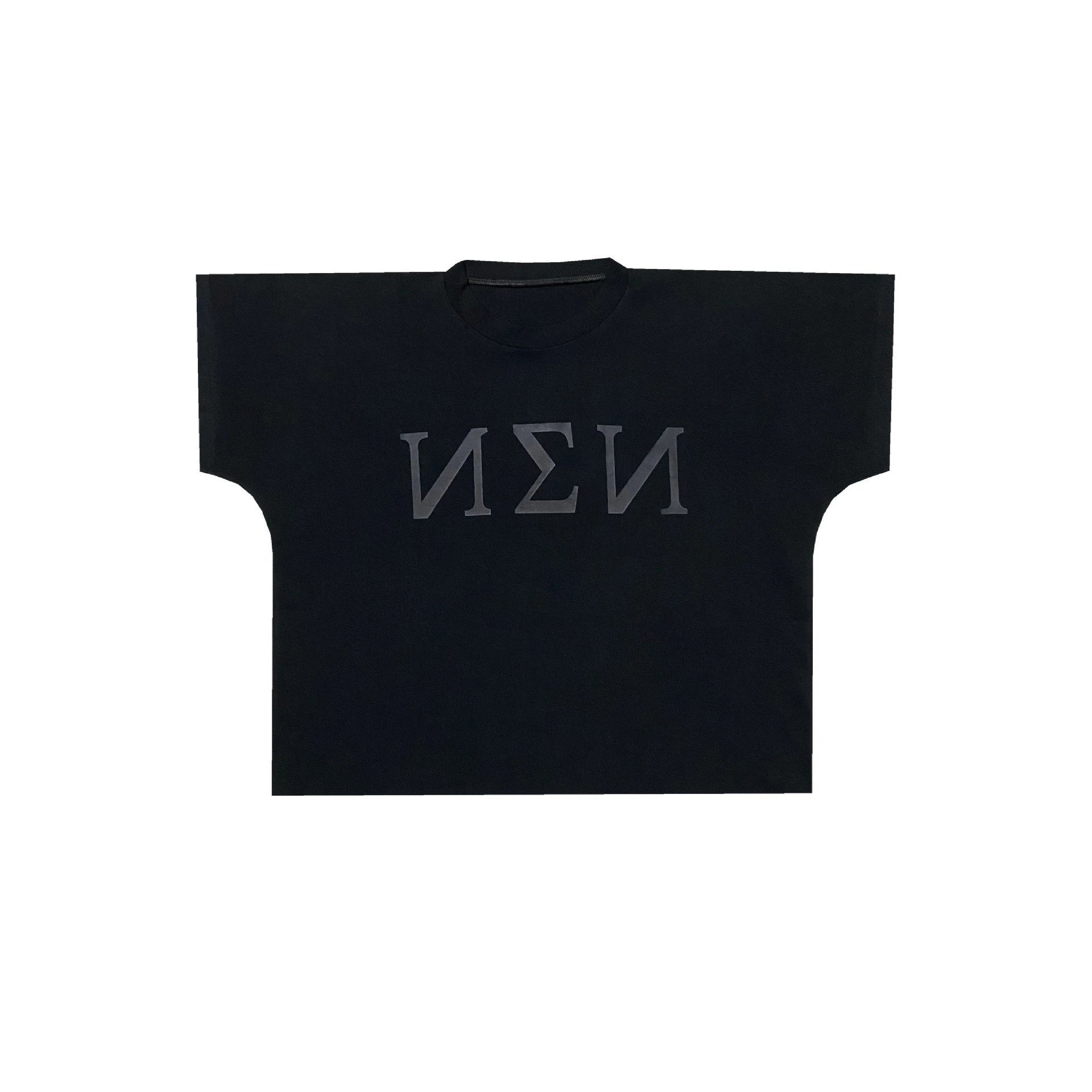 Design Vultures Oversized Graphic Tee Black T-Shirts - 2