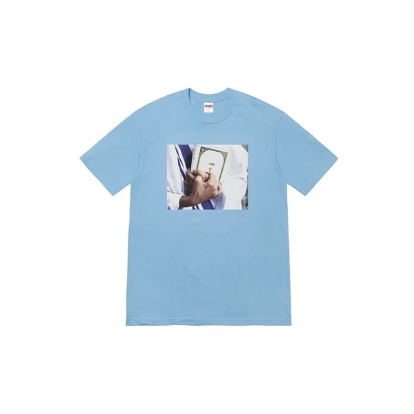 Supreme Priest Photo Light Blue T-Shirt - 1