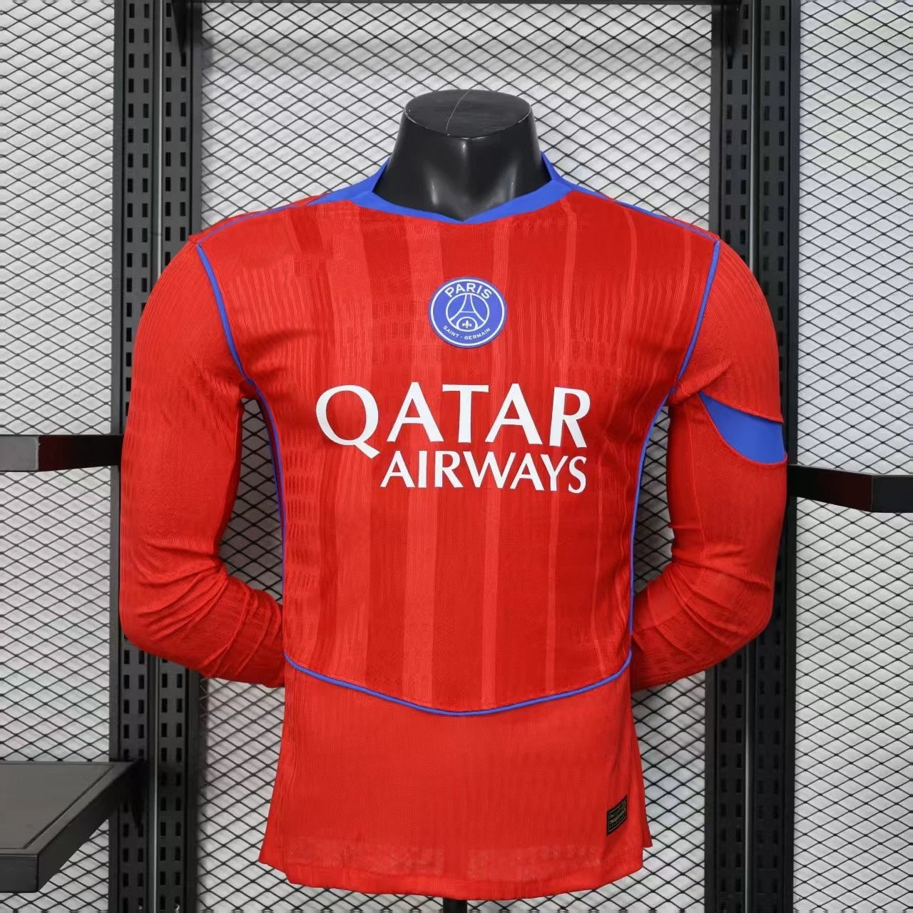 Inter Milan 2024-25 Third Jersey White Blue Geometric Pattern Long-Sleeve Jersey - 9