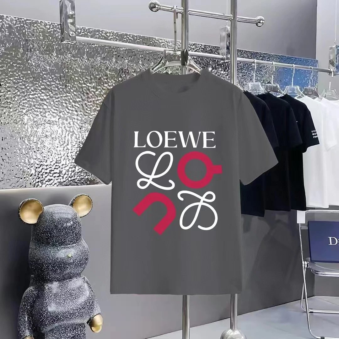 Loewe Puzzle Logo Print Black T-Shirt - 26