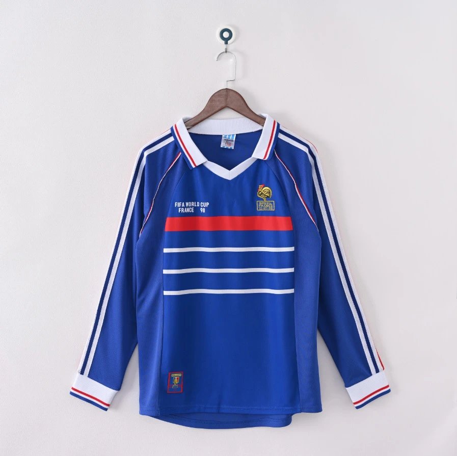 Juventus 1997-98 Home Jersey Black and White Striped Long Sleeve Football Shirt - 8