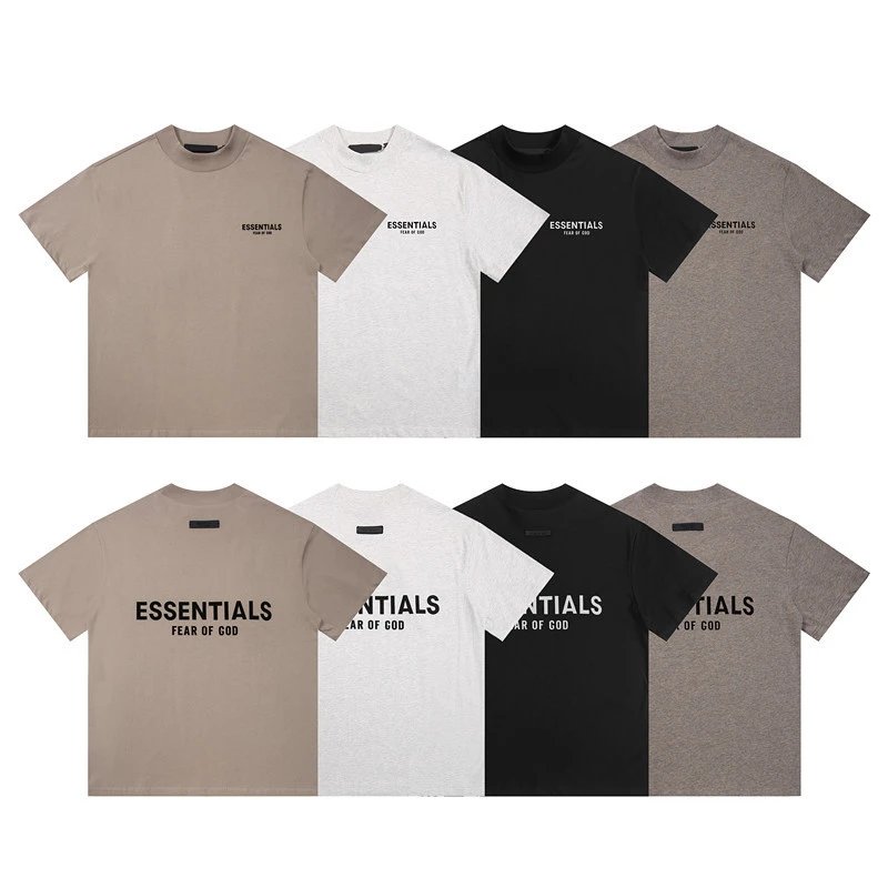 Fear of God Essentials Logo Print Black T-Shirt - 3