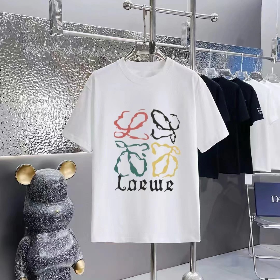 Loewe Puzzle Logo Print Black T-Shirt - 3