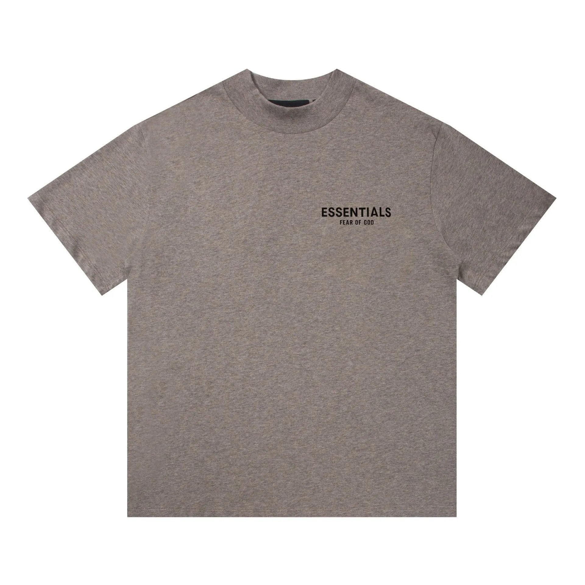 Fear of God Essentials Logo Print Black T-Shirt - 9