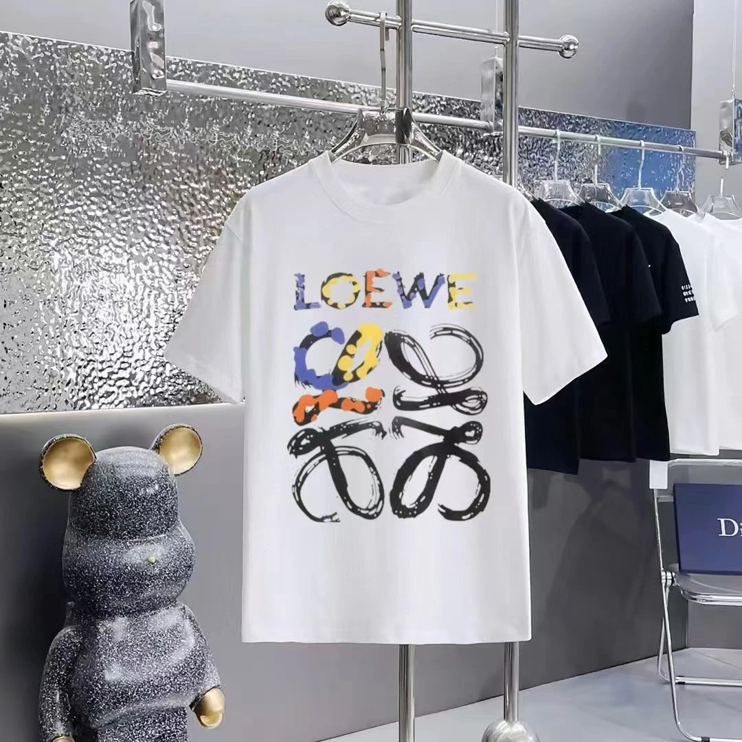 Loewe Puzzle Logo Print Black T-Shirt - 33