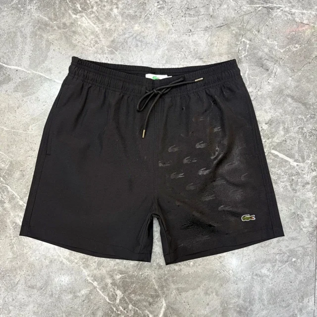 Lacoste Shorts L018 crocodile-print drawstring product detail image 6