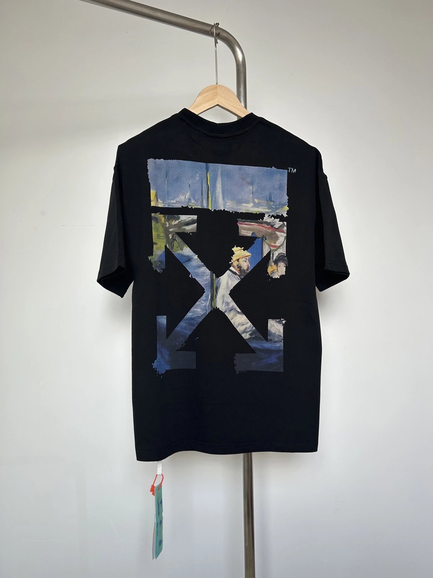 Off-White Arrow Print T-Shirt Black - 3