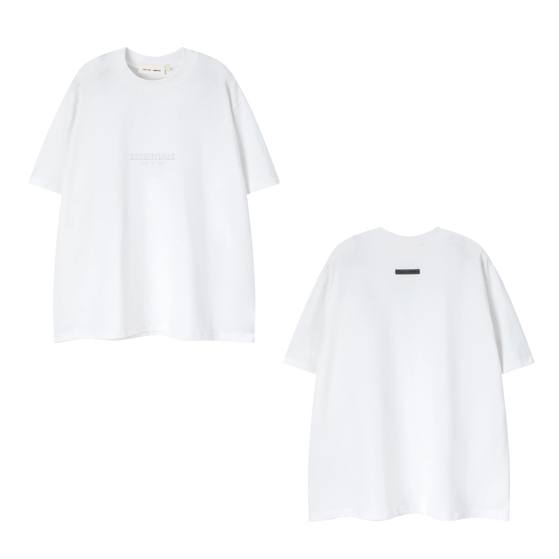 Fear of God Essentials Logo-Print Drawstring Shorts Black - 21