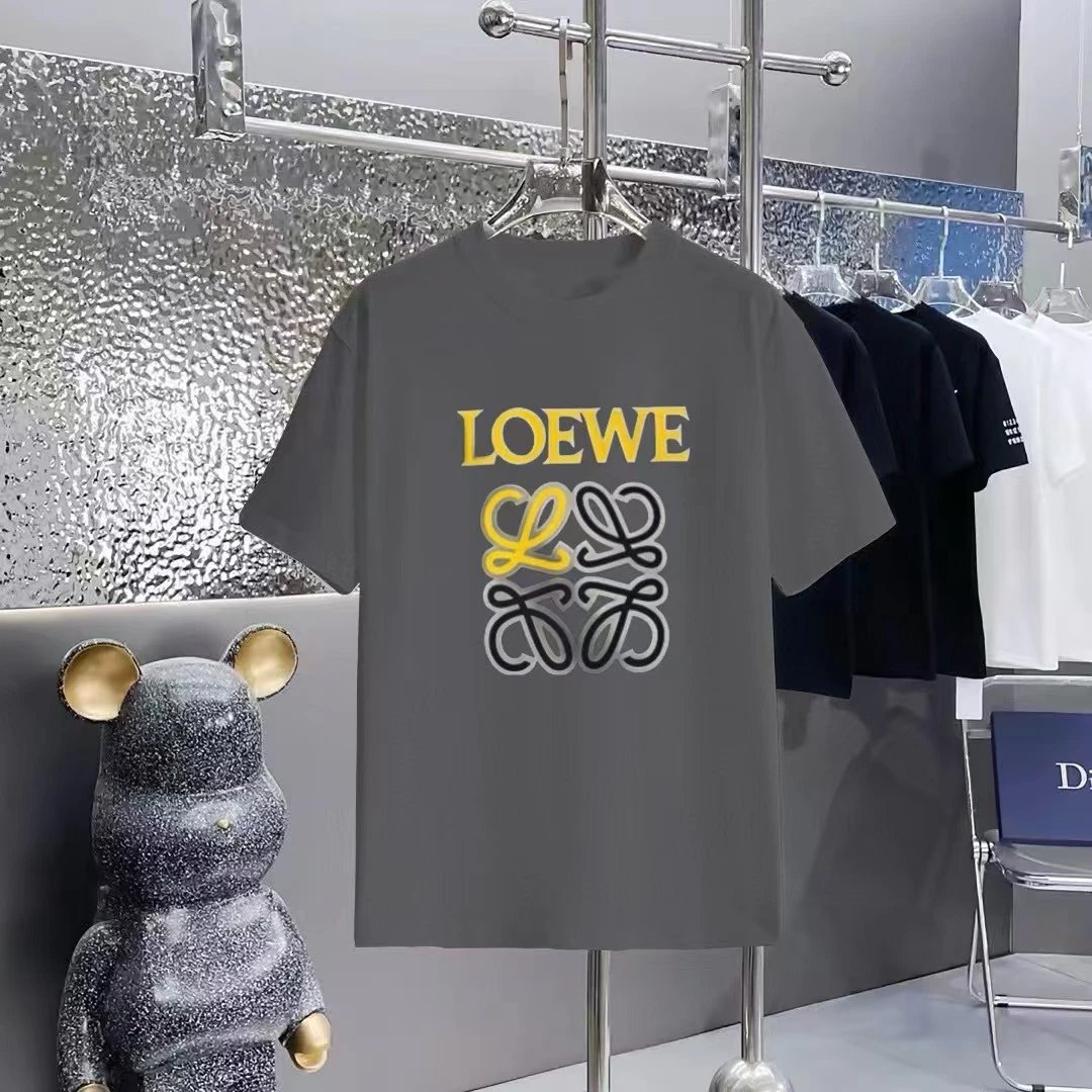 Loewe Puzzle Logo Print Black T-Shirt - 31