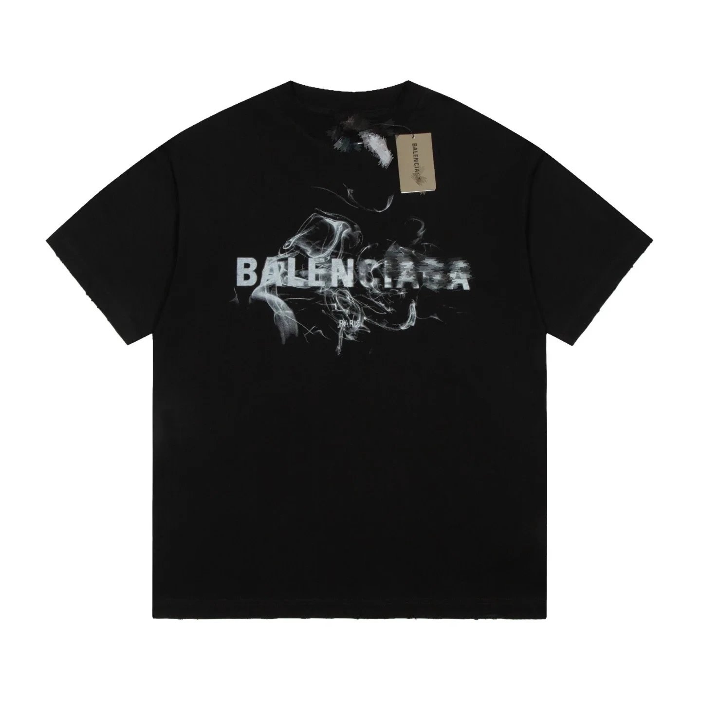 Balenciaga Wifi Heart T-Shirt Black - 21