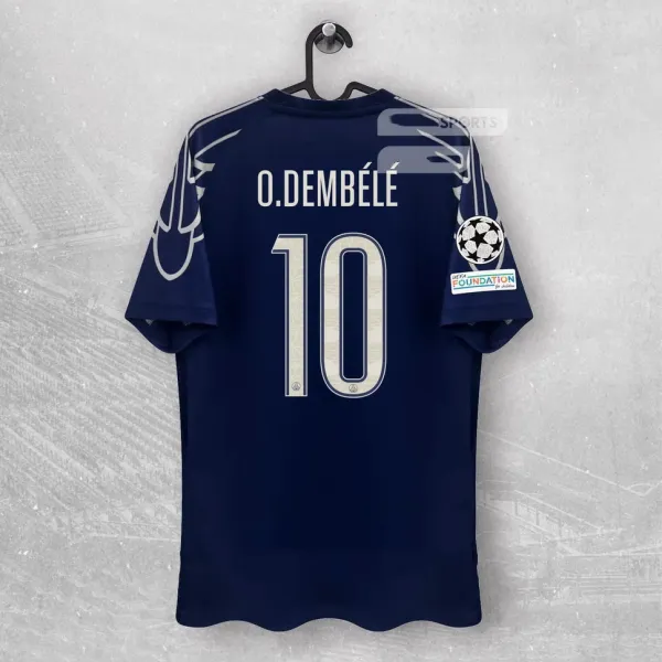 Paris Saint-Germain O. Dembélé #10 UEFA Champions League Jersey Navy - 1