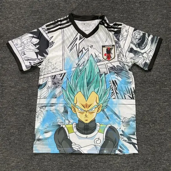 Japan Football Association x Dragon Ball Super Vegeta Blue Graphic Jersey - 1