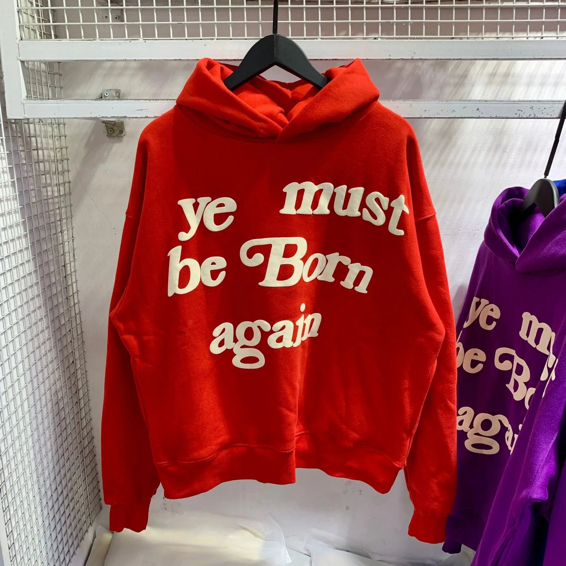 Design Ye Must Be Born Again Yellow Hoodie - 16
