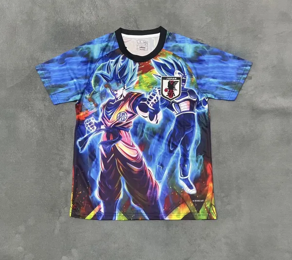 Adidas x Dragon Ball Super Japan Football Association Graphic T-Shirt Multicolor - 1