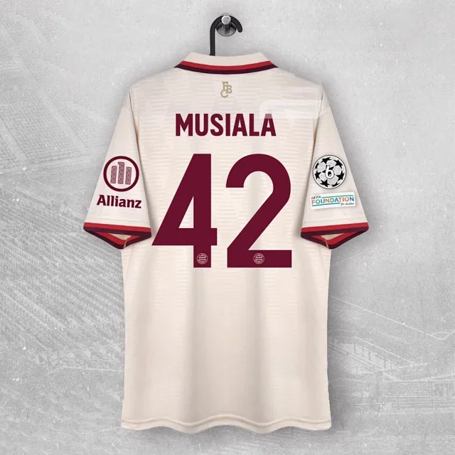 FC Barcelona Football Jerseys Player-name and number print with UEFA Champions League patches product detail image 13