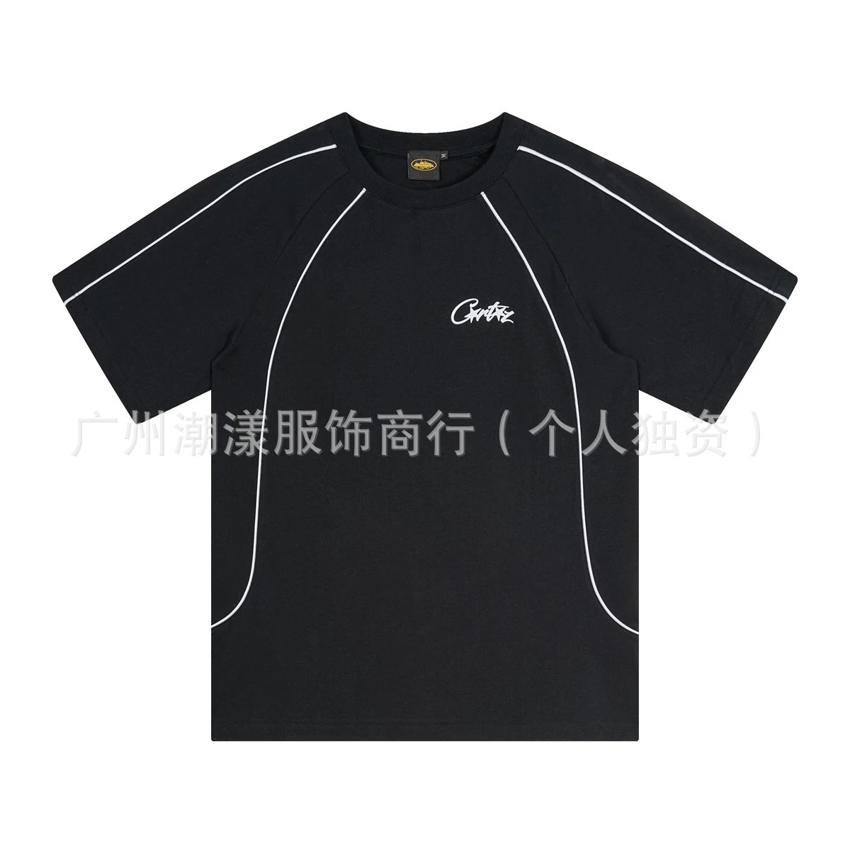 Corteiz Signature Stripe White T-Shirt - 5