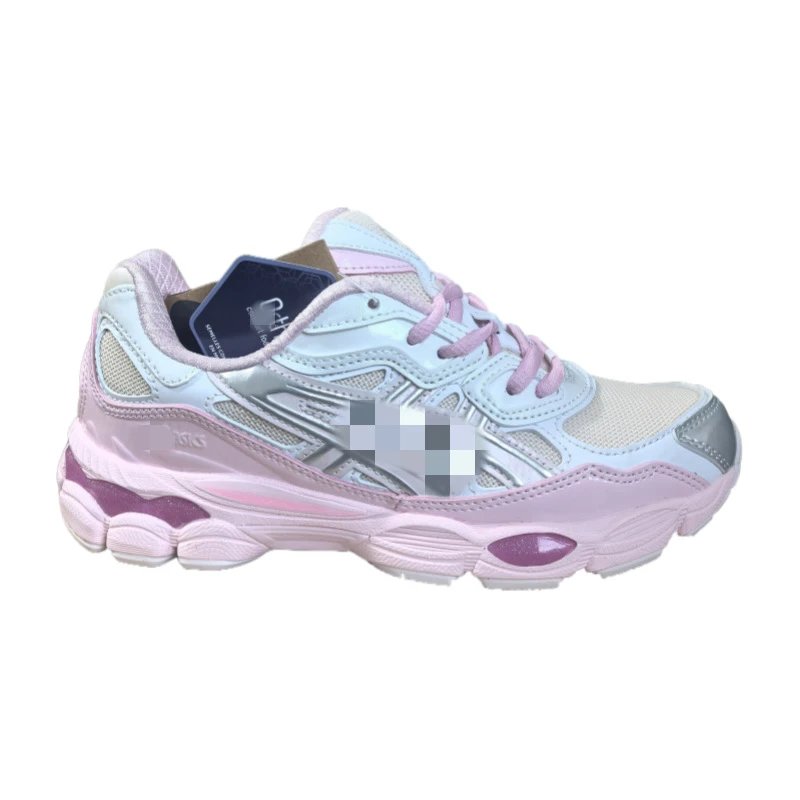 Asics Gel-Kayano 14 Pastel Pink Silver Running Shoes - 1